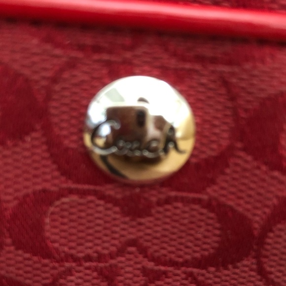 Coach Signature Pouch Wristlet - Picture 2 of 5